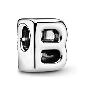 Pandora Pandora bedel 797456 Mujer Plata Letra B, één maat, zilver, geen edelsteen, Zilver, Geen edelsteen