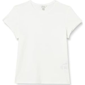 VERO MODA Vmines Fiona Ss Vma Noos T-shirt met ronde hals voor dames, Sneeuwwitje