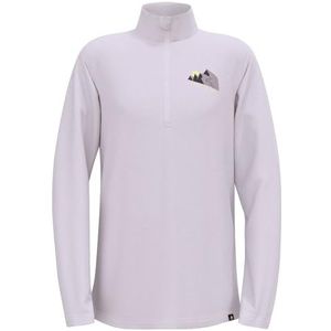 Odlo Berra Kids Graphic I Pull en polaire unisexe pour enfant avec demi-fermeture éclair