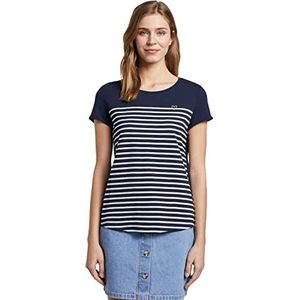Tom Tailor Damesmantel met imitatiebont, omkeerbaar, 14482 - Deep Black