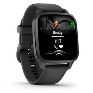 Garmin Venu Sq 2, GPS-smartwatch, AMOLED-display, meer dan 25 sport-apps, Garmin Pay, tot 11 dagen batterijduur, grijs