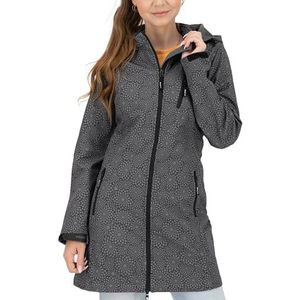 Deproc Active Shelby Softshelljas voor dames, met afneembare capuchon