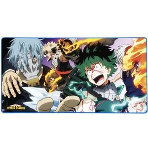 Konix My Hero Academia XXL gaming muismat 90 x 46 cm - antislip rubberen basis