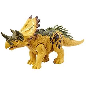 Jurassic World Rugido Wild Regaliceratops Dinosaurus speelgoed met geluiden + 4 jaar (Mattel HLP19)