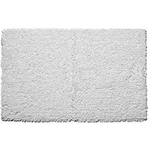 Croydex Badmat van wit katoen met antislip onderkant