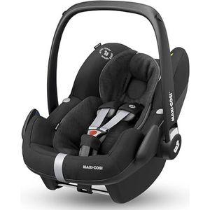 Maxi-Cosi Pebble Pro i-Size, babyautostoeltje, i-Size, Maxi-Cosi-babyautostoeltje, autostoeltje voor pasgeborenen, vanaf de geboorte tot ca. 12 maanden, 45 tot 75 cm, Essential Black