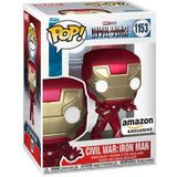 Funko Pop! Marvel: Civil War Build A Scene - Iron Man - Captain America - Exclusief bij Amazon - Vinyl Figuur om te verzamelen - Cadeau-idee - Officiële Producten - Movies Fans
