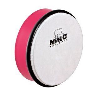 Nino Percussion NINO4GG Tamburin van ABS-kunststof, fuchsia, 15,2 cm