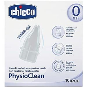 Chicco Zachte navullingen voor Nasal stofzuiger Soft and Easy Physioclean - x10-0 maanden +