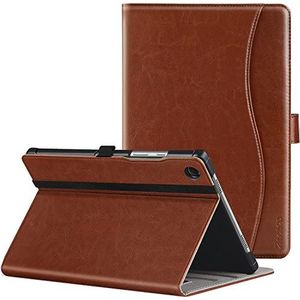 ZtotopCases Voor Samsung Tab A8 2022 Tablethoes (SM-X200/SM-X205), premium PU-lederen folio-hoes, Smart Cover met wake/automatische slaap voor Samsung Tab A8 10,5 inch - Bruin