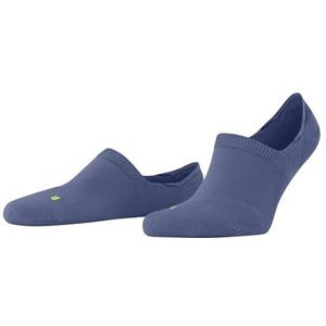 FALKE Paire de chaussettes unisexes Cool Kick Invisible U IN - Douces et respirantes - Séchage rapide - Couleur unie - Bleu (bleu fumé 6483) - Respectueux de l'environnement - 42-43, Bleu (Smoky Blue