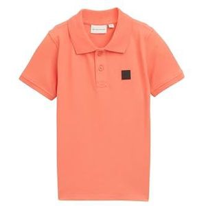 TOM TAILOR 1045362 Poloshirt voor jongens, 37178 - Levendig koraal
