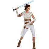 Rubie's Rey kostuum voor volwassenen, Star Wars, ST-701262L, maat L, beige/bruin