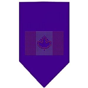 Mirage halsdoek met Canadese vlag, maat L, violet