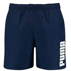 PUMA 1-delige zwemshort voor heren, Navy Blauw, M