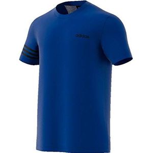 adidas M Mo Co T-shirt voor heren, koningsblauw/zwart