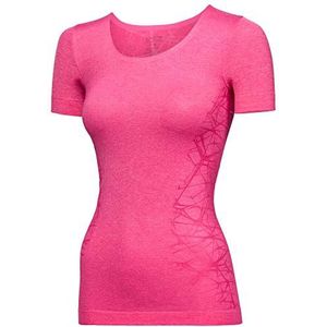 Schiesser Actief sportshirt voor dames, rood (roze gemêleerd) 520)