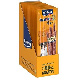 Vitakraft Beef Stick - Hondentraktatie met kalkoen - 10 x 4 sticks