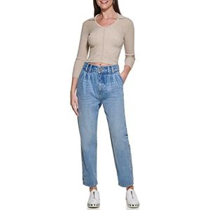 DKNY Dames jeans, Light Wash Denim, 31 tot vrouwen, Light Wash Denim, 31, Light Wash Denim