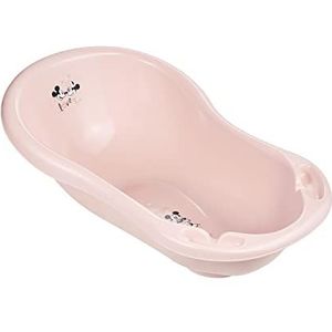keeeper Minnie ergonomisch babybad met afvoergarnituur, van 0 tot 12 maanden, ca. 84 cm, Maria, Nordic Pink