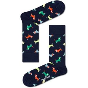 Happy Socks Puppy Love Casual sokken, uniseks, 1 stuk, Meerkleurig