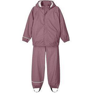 Name IT NOS NKNDRY RAIN SET NOOS uniseks-volwassene regenjas, Wistful Mauve