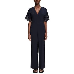 ESPRIT Collection 023EO1L304 jumpsuits voor dames, Navy Blauw