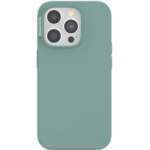 PopSockets Beschermhoes voor iPhone 15 Pro compatibel met MagSafe, telefoonhoes voor iPhone 15 Pro, draadloze oplader compatibel - turquoise