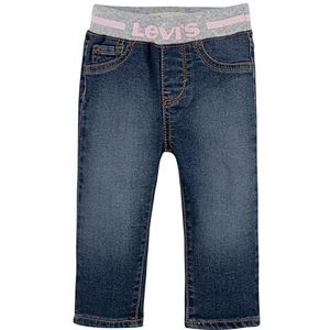 Levi's Kids Lvg Jeans Baby Meisjes Pullover On Skinny Jeans, West Third/Pink