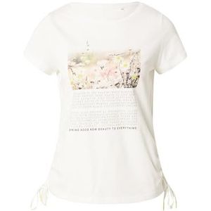 Taifun t-shirt dames, Offwhite patroon