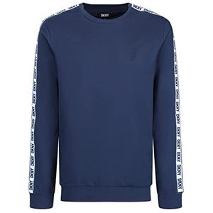 DKNY Heren trui, Marineblauw, L, Navy Blauw
