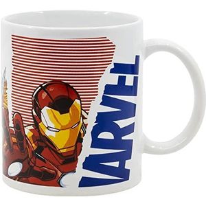 325 ml keramische mok in een geschenkdoos van The Avengers - Marvel