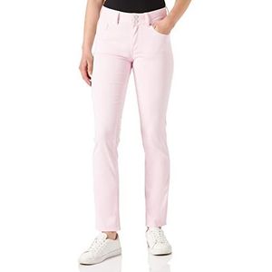 Q/S designed by Hose Lange Catie Slim Leg Damesbroek, Delicaat Roze, 46, Delicaat roze