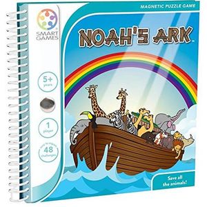 Smart Games Noah's Ark - Magnetisch reisspel met 48 uitdagingen voor jong en oud