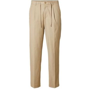 SELETED HOMME SLH190-REG Pantalon plissé fuselé Leroy Noos, Incense, XL