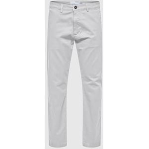 SELETED HOMME SLH175-SLIM New Miles Flex Pant Noos, Nimbus Cloud, 32W / 32L