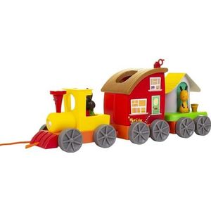 Bing 3547 Trein Licht en Geluid Speelset, Meerkleurig, 13 x 47 x 14.5 cm