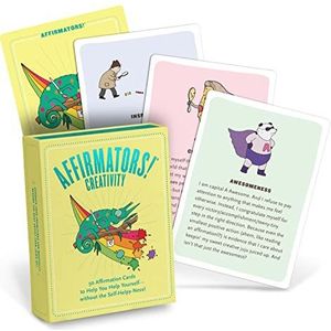 Affirmators! Creativity Deck: 50 affirmatiekaarten om u te helpen, zonder zelfhulp (50 kaarten)