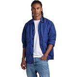 G-STAR RAW Grote werkjas voor heren, blauwe balpen, blauw D296-1822, M, Blauwe ballpen Blue D296-1822