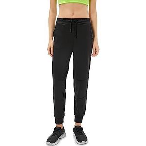 Koton Joggingbroek met hoge taille, joggingbroek voor dames, Zwart 999