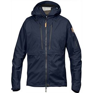 FJÄLLRÄVEN Keb Eco Heren Shell Anorak, Donkere marine.