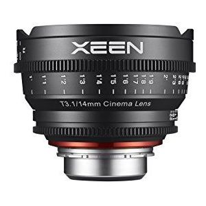 Rokinon Xeen XN14-C Professional T3.1 lens voor Canon EF, 14 mm, zwart