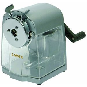 Linex Puntenslijper, 7,8-11,5 mm, retro design, zilvergrijs