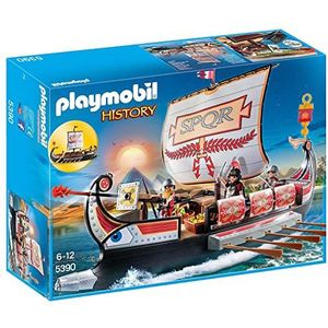 Playmobil 5390 Roman galley - historie - verhaal avontuur