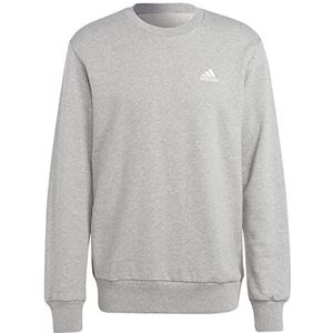 adidas Essentials French Terry geborduurd Small Logo Sweatshirt voor heren