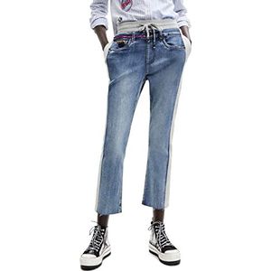 Desigual Dames Jeans, Blauw