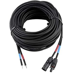 Enjoy solar® 4 mm² 15 m professionele verbindingskabel zonnelaadregelaar voor zonnepaneel MC4-compatibel zonnestekker solarkabel