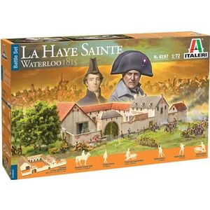 1:72 Italeri 6197 La Haye Sainte Waterloo 1815 - Battle Set Plastic Modelbouwpakket