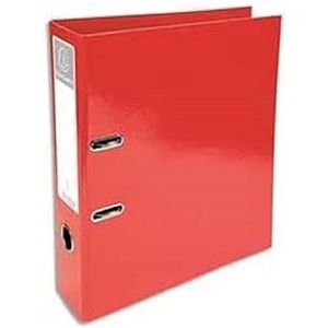 Exacompta - Ref. 53625E - 1 A4 Prem 'Touch IDERAMA ordner - rugbreedte 70 mm - mechanisch 75 mm - buitenafmetingen: 32 x 30 x 7 cm - A4-formaat - Kleur: rood