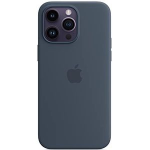 Apple iPhone 14 Pro Max siliconen hoesje met MagSafe - zacht blauw​​​​​​